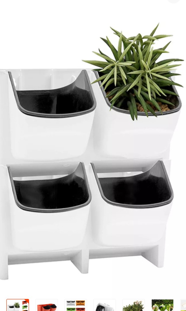 Stackable Plant Box Vertical stackable planter box, Furniture & Home Living, Gardening ...