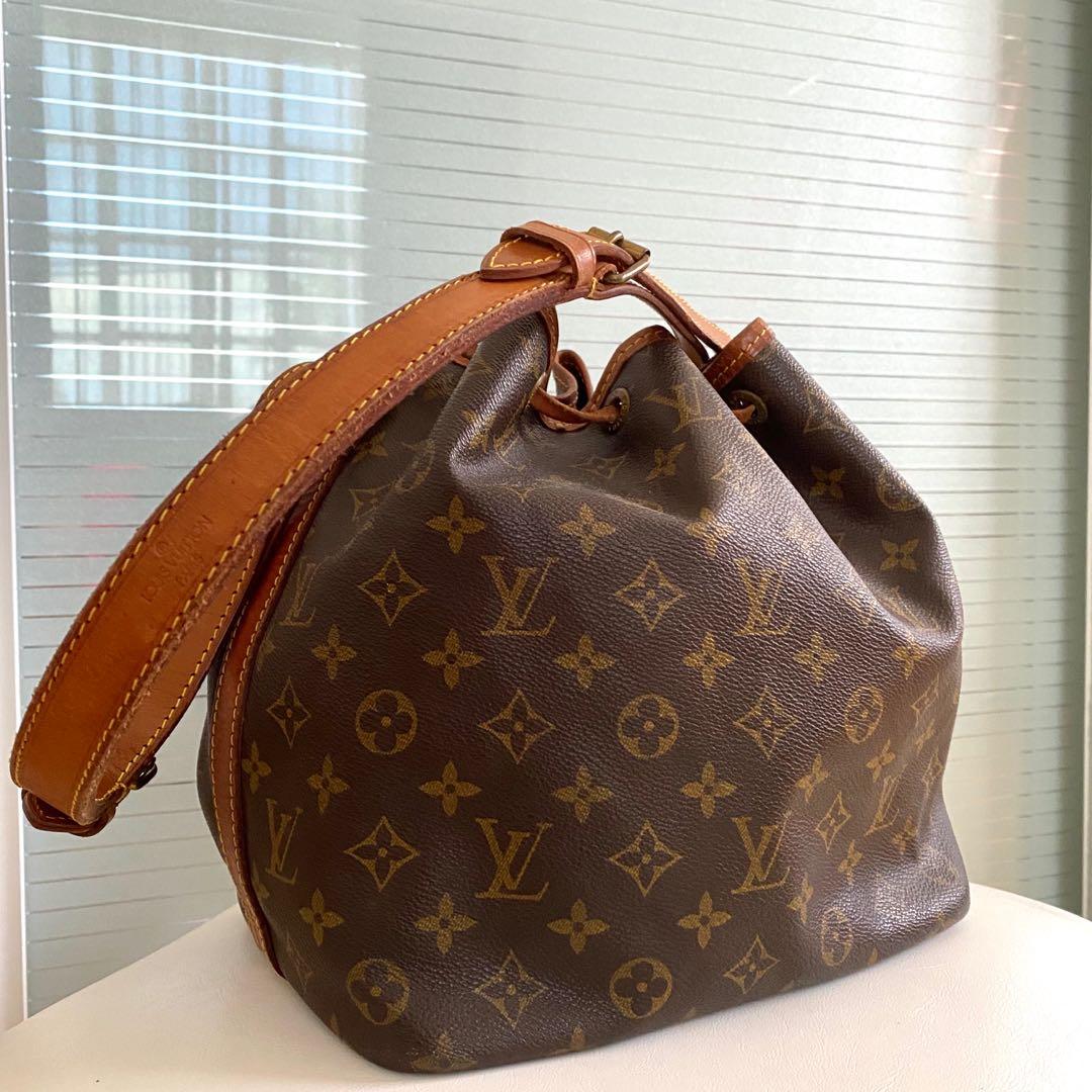 100% Authentic Louis Vuitton Petit Epi Noe, Luxury, Bags & Wallets on  Carousell