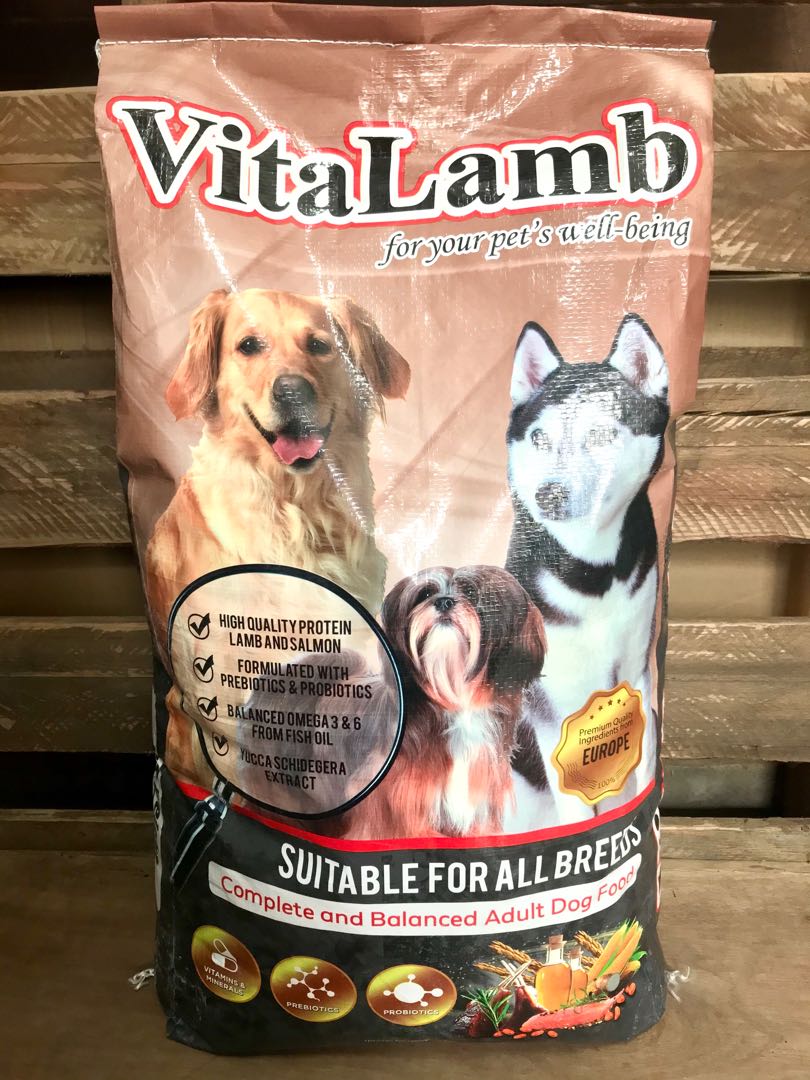Vitalamb Vita Lamb Salmon Complete and Balanced Adult Dog Food, Pet