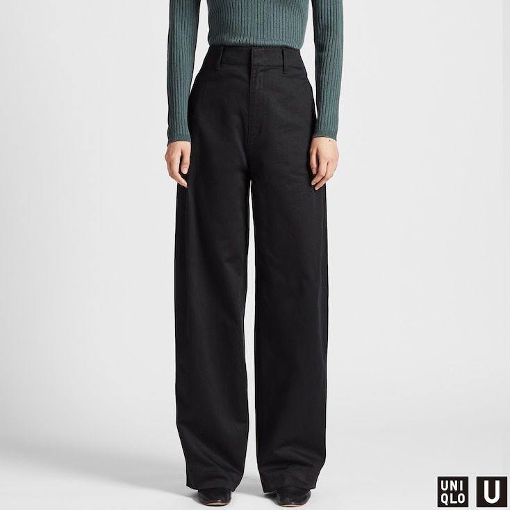 uniqlo wide fit jeans
