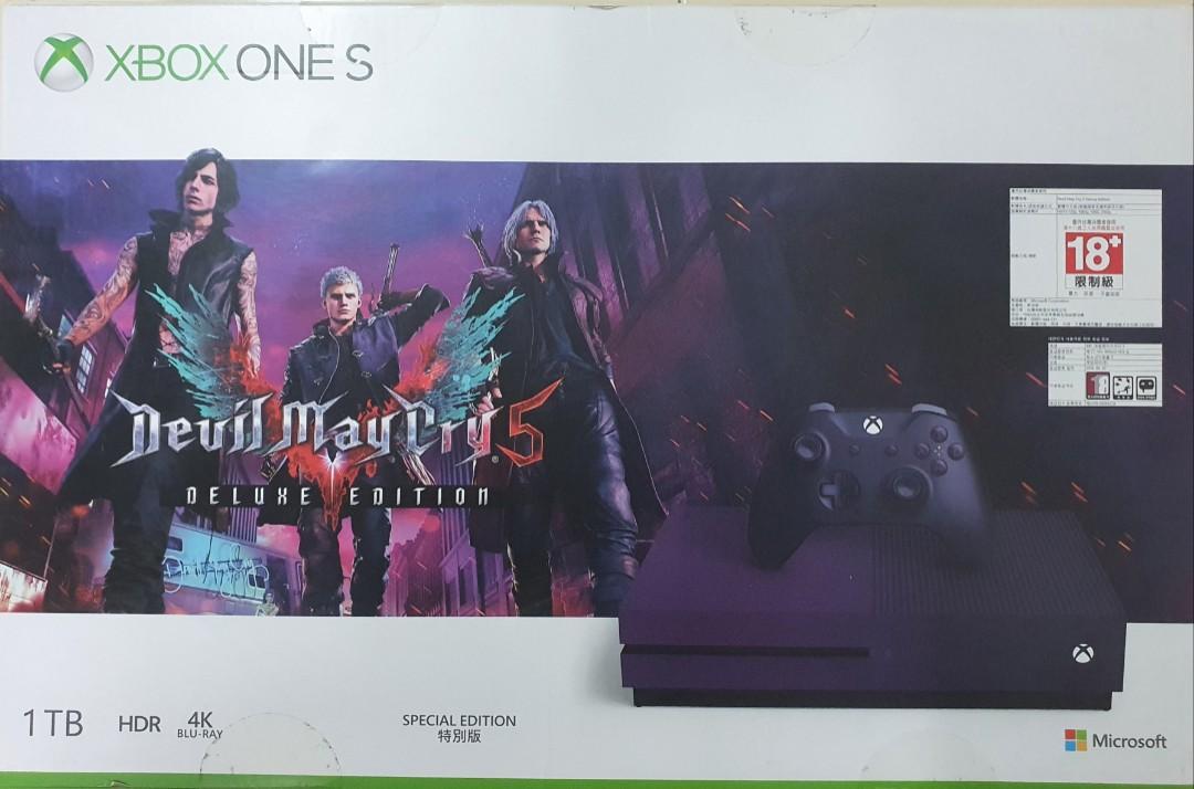 xbox one s devil may cry 5 special edition bundle