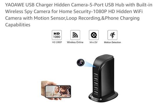 Yaoawe sales spy camera