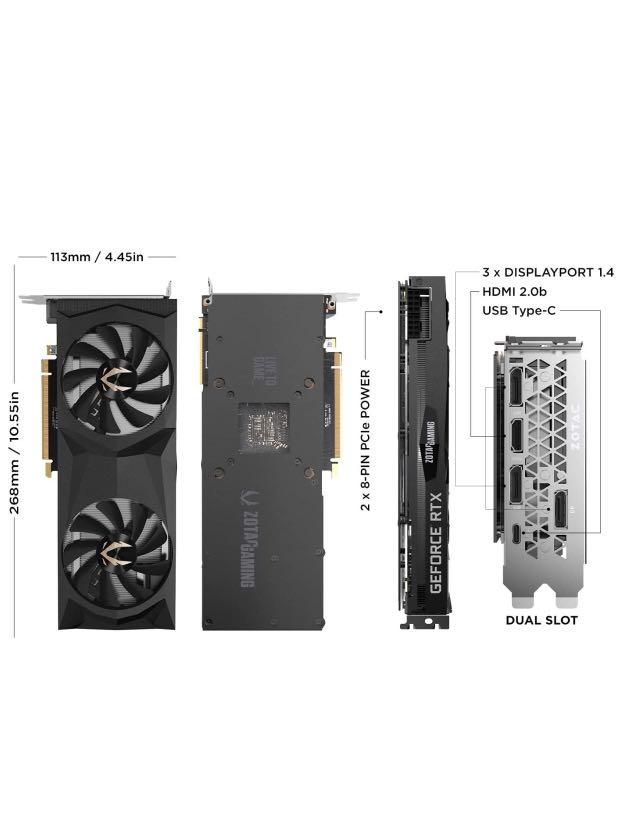 Zotac geforce rtx 2080 ti twin fan best sale