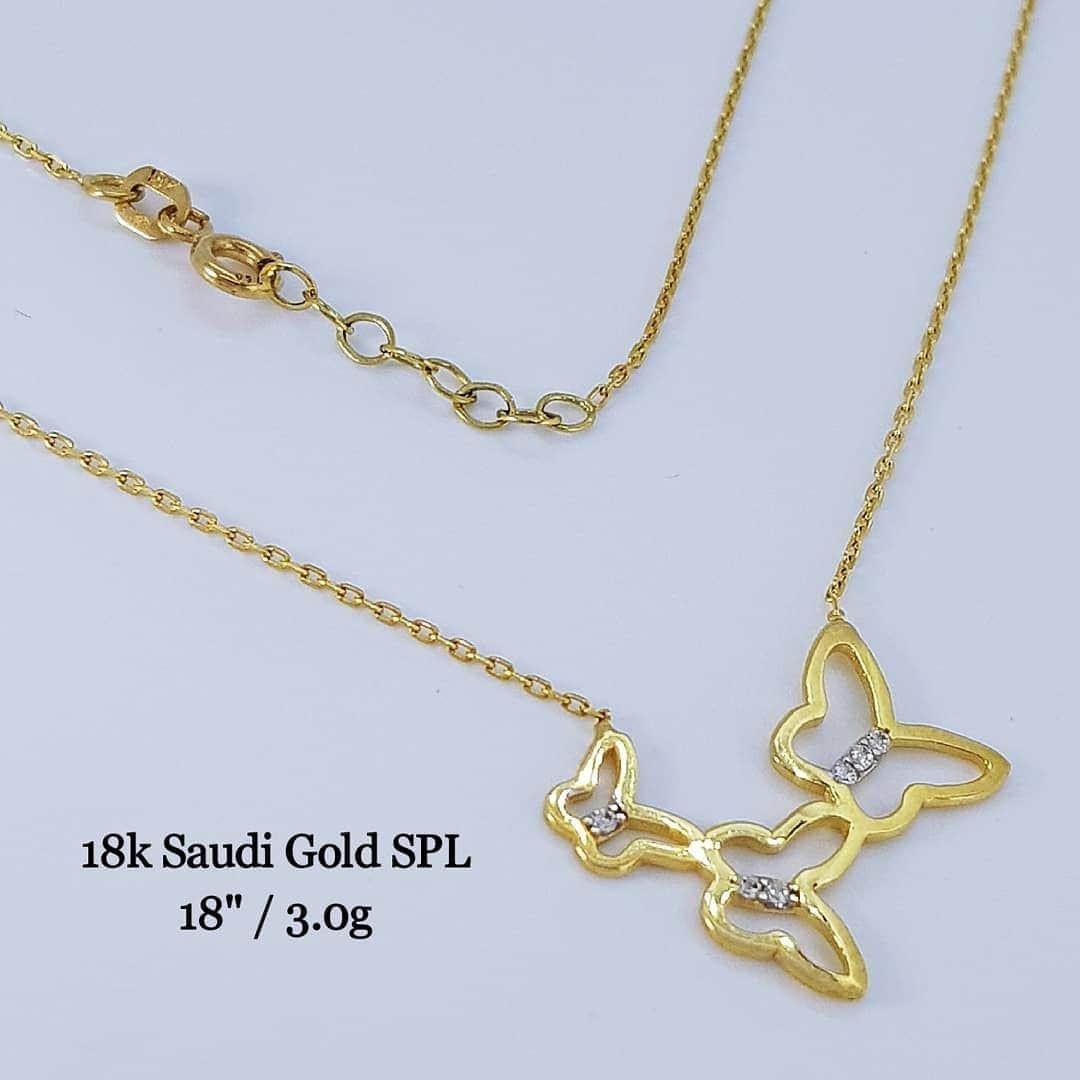 18k Saudi Gold Necklace C – Smart Life