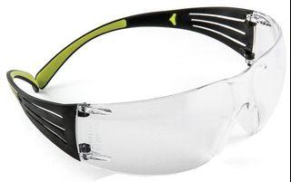 3M SF400 3-PC SecureFit Safety Eyewear Anti-Fog Lenses Eye Protection Glasses