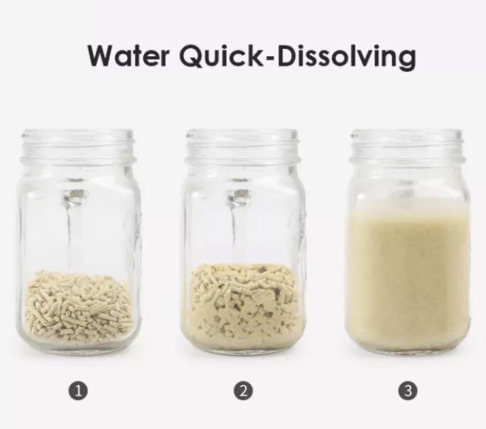 6L Cat Litter Edible Tofu Material Sand Clumping Toilet Flush Easy