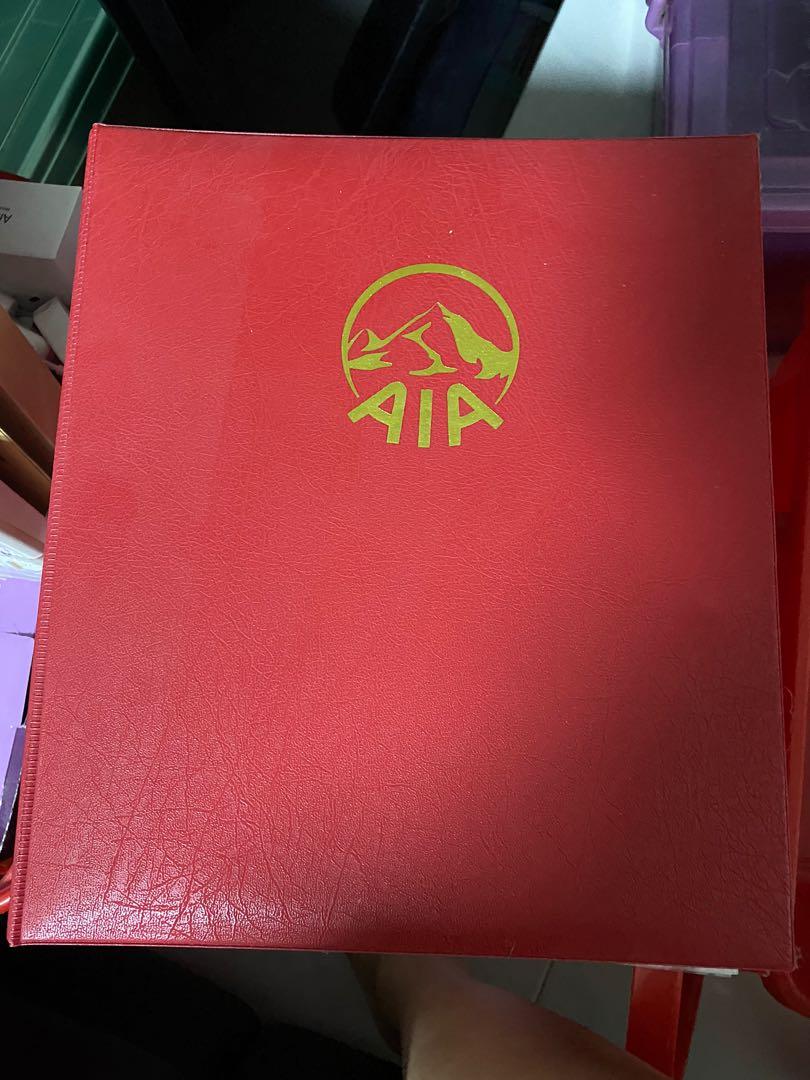 7 AIA folders, Hobbies & Toys, Stationery & Craft, Stationery & School