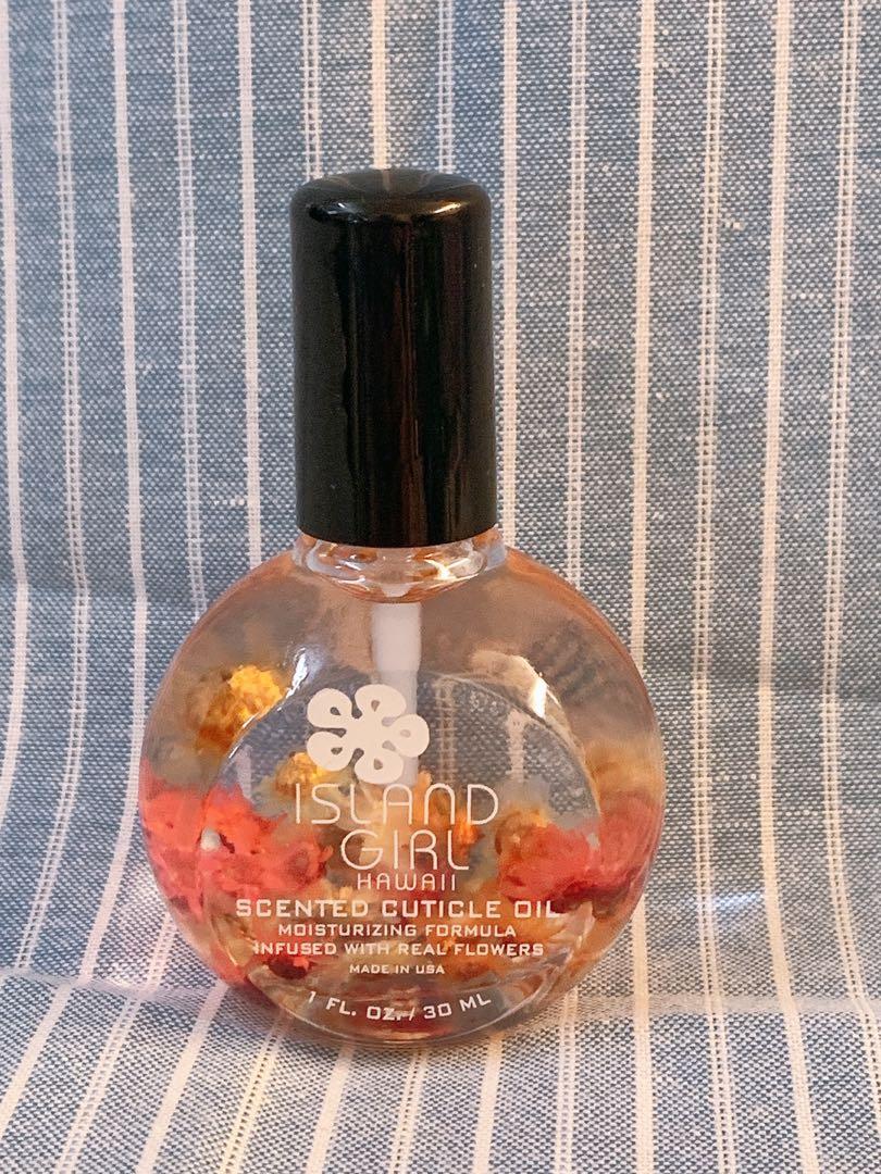 包郵 美國直送 Island Girl Hawaii Scented Cuticle Oil 護甲油指緣油花香味 含 Vitamin A D E 美容 化妝品 指甲美容 香水 其他 Carousell