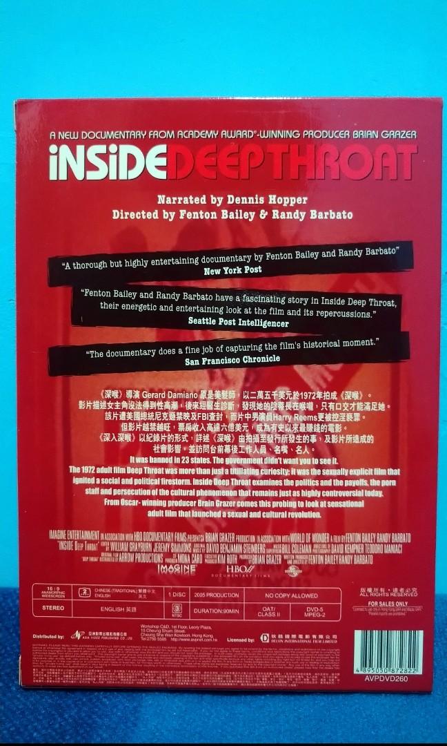 深入深喉Inside deep throat>DVD 導演Fenton Bailey, 興趣及遊戲, 收藏