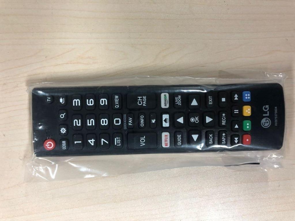 全新lg 電視遙控器萬用tv Remote Control 圖片為商品展示圖 其他 其他 Carousell