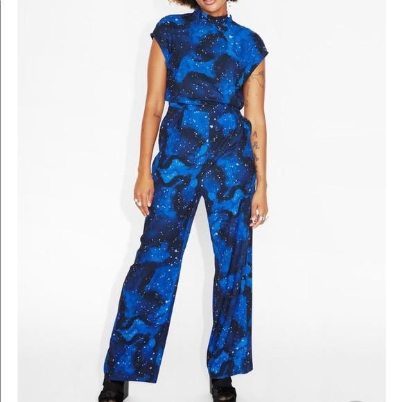 monki linen jumpsuit