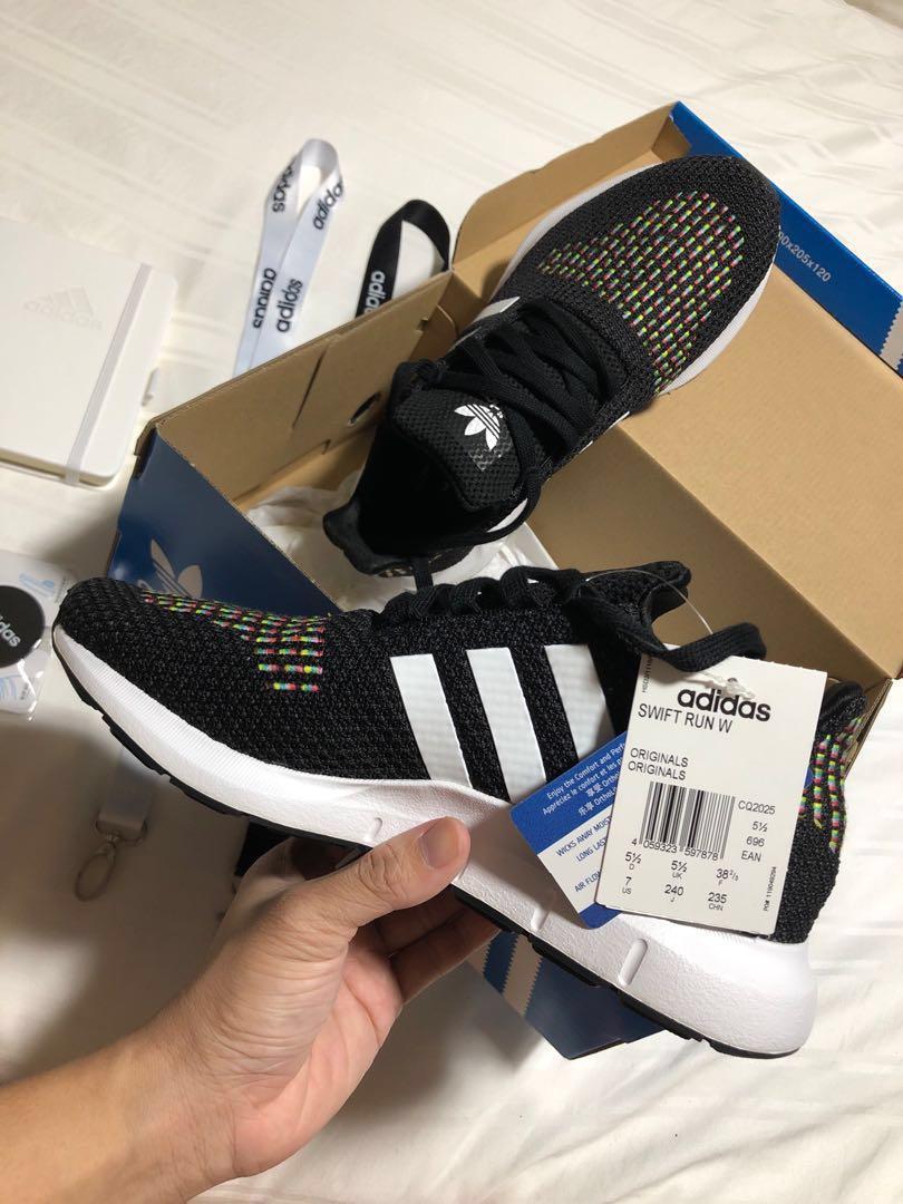 Adidas Swift Run Women s Men s Fashion Footwear Sneakers on