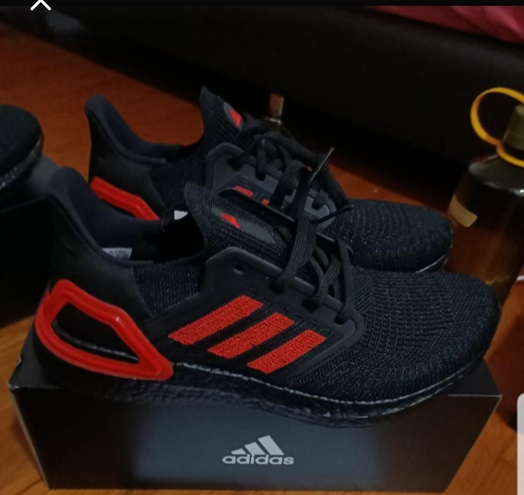 40+ Adidas Ultra Boost 20 Mens Solar Red Images