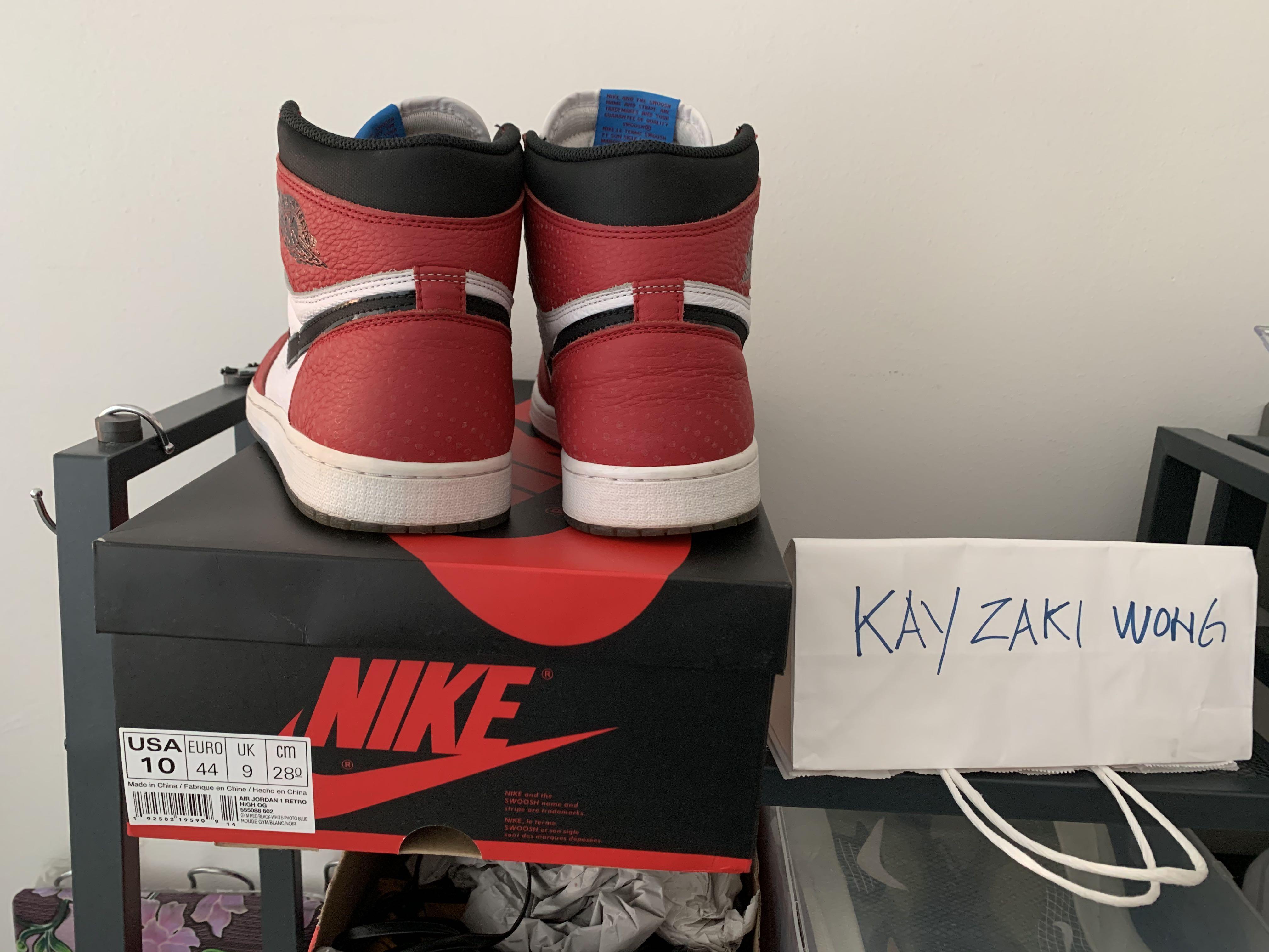 jordan 1 spiderman uk