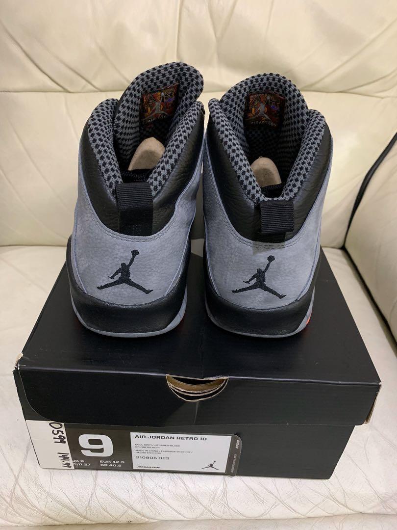 jordan retro 10 pink and grey