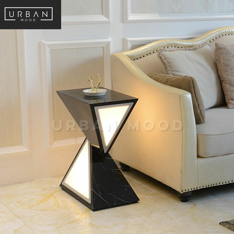 Alpine Modern Side Table Lamp Furniture Home Living Furniture Tables Sets On Carousell