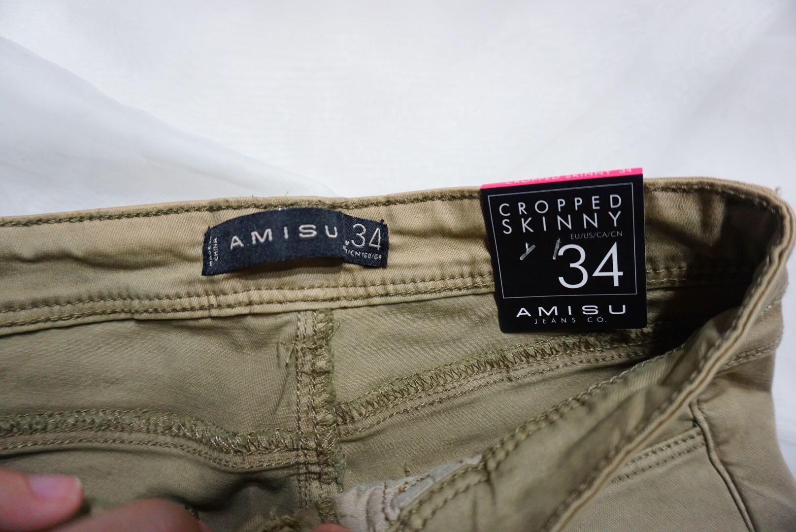 amisu jeans skinny high waist