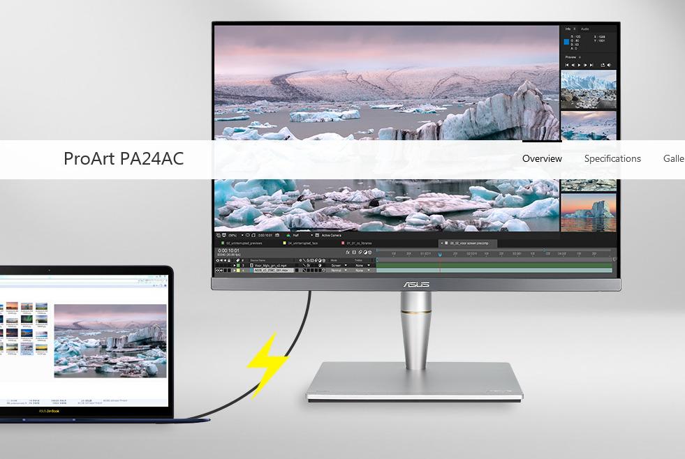 Asus Proart Pa24ac Hdr Professional Monitor Electronics Computers Others On Carousell