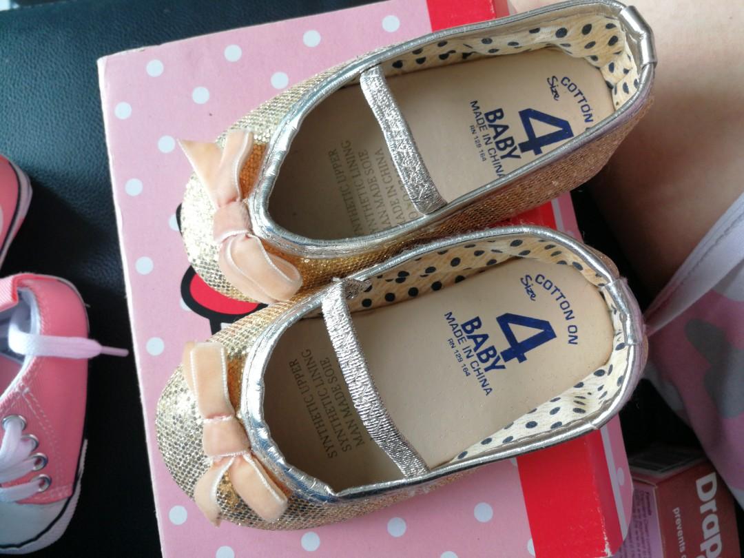 baby girl shoe size