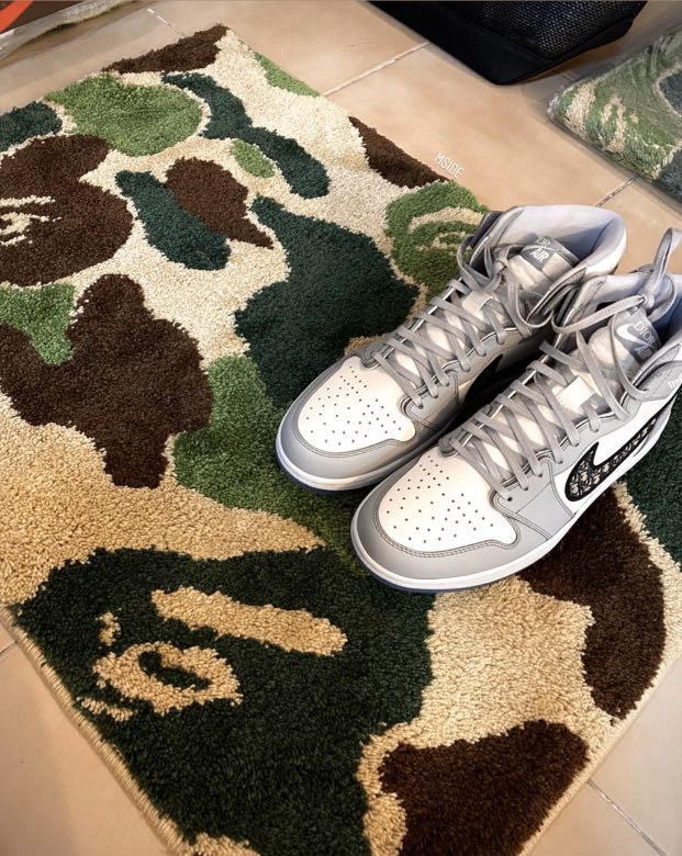 Bape Abc Camo Rug Men S Fashion Accessories Others On Carousell