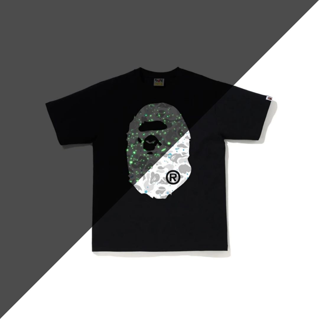 Glow in discount the dark bape
