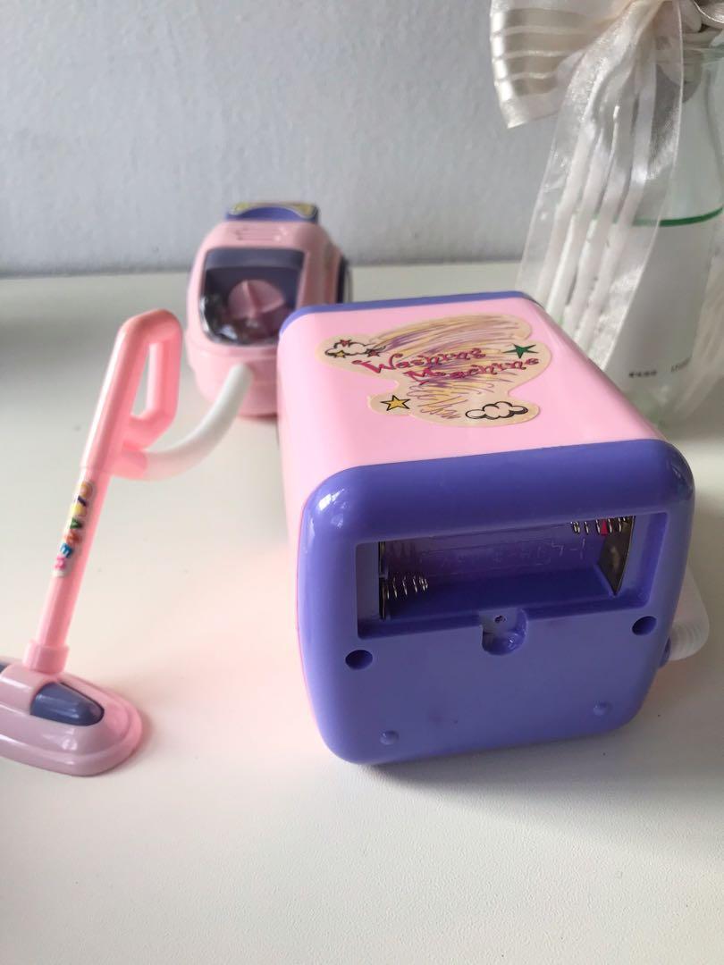 Barbie size vacuum cleaner & washing machine set, Hobbies & Toys, Toys