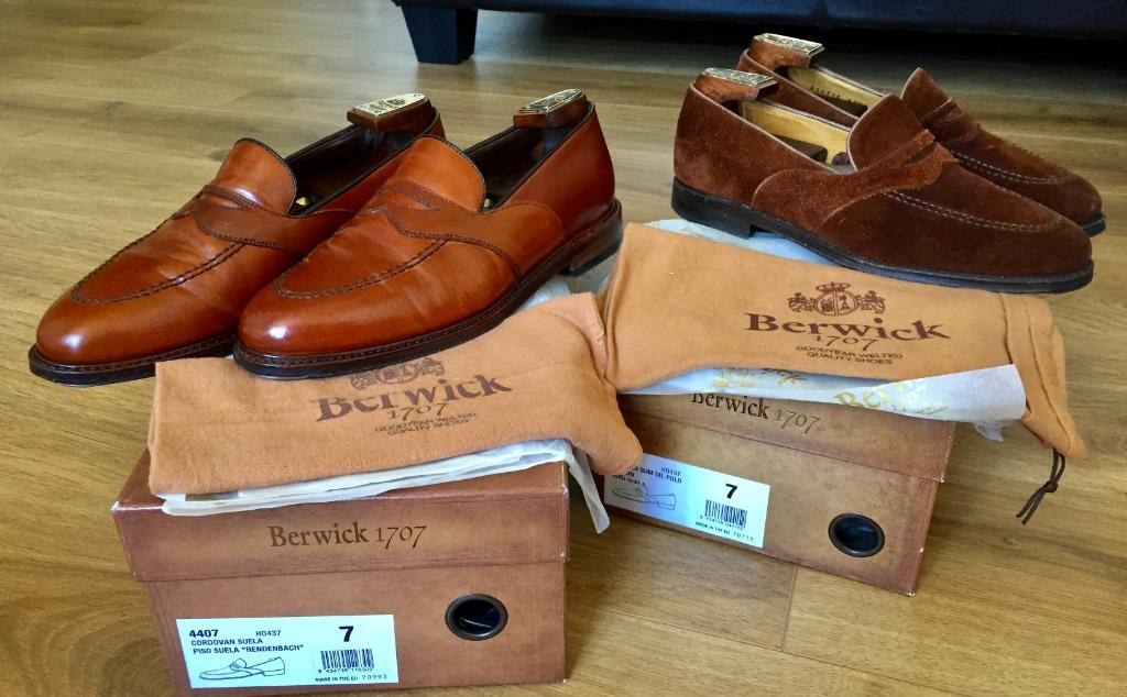 berwick 1707 shell cordovan