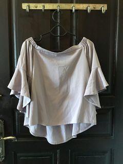 Blouse top sabrina editor market pastel