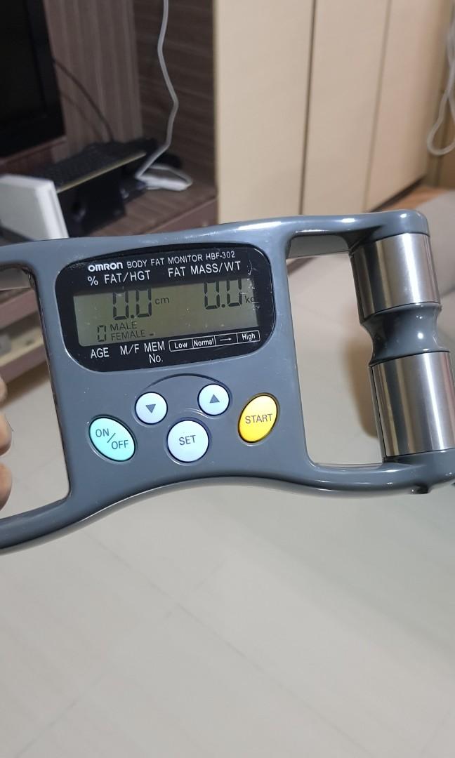 Body Fat Monitor HBF302, Health & Nutrition, Health Monitors