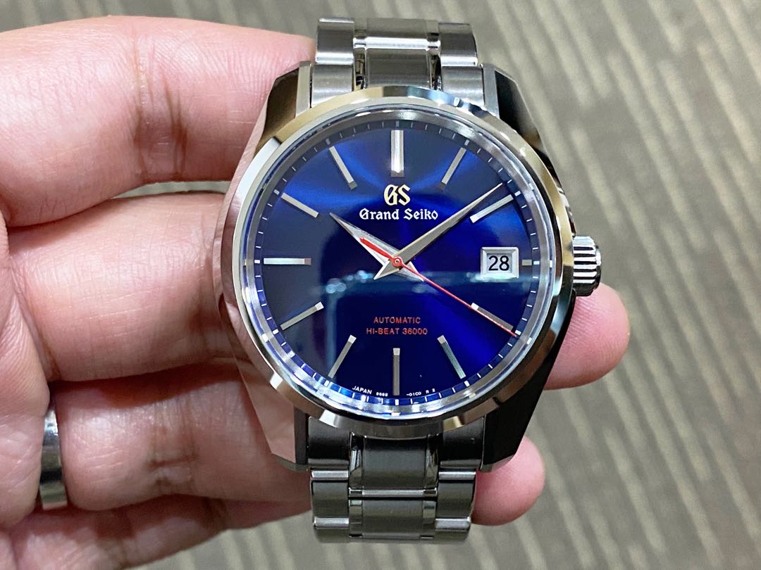Brand New Grand Seiko Hi Beat Blue 60th Anniversary Limited SBGH281  SBGH281G, Luxury, Watches on Carousell