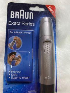 Braun exact series Waterproof & washable electric Ear and nose trimmer