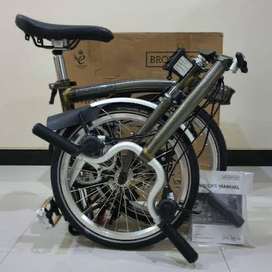 Brompton m6l shop raw lacquer