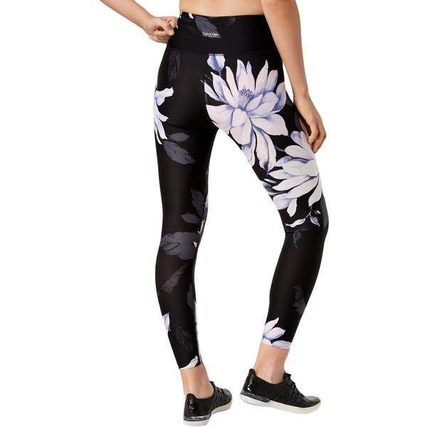Calvin klein sales floral leggings