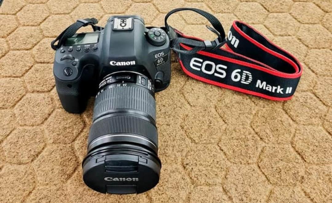 canon 6d mark ii with 24 105mm stm lens