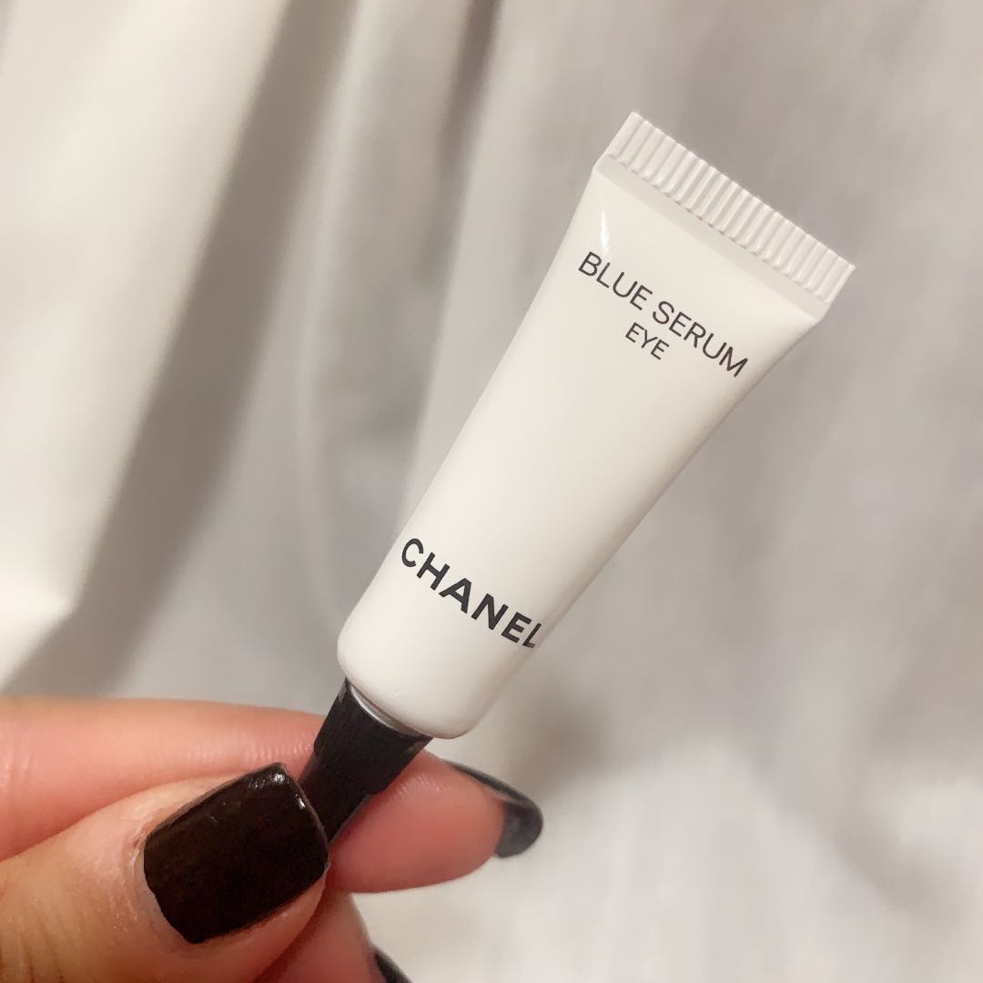 CHANEL BLUE SERUM EYE 3ml, Beauty & Personal Care, Face, Face Care on  Carousell