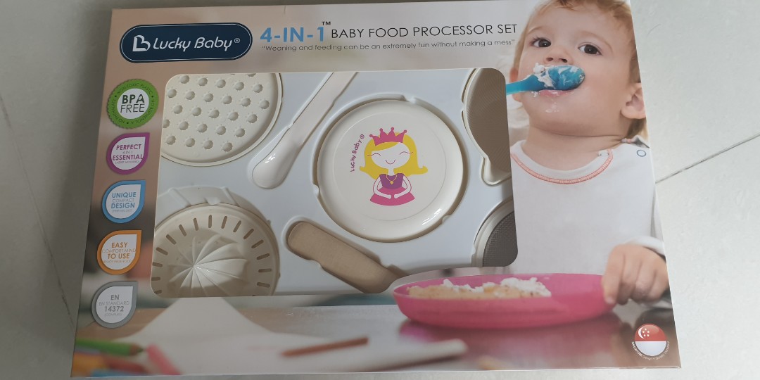 Cheapest brand new lucky baby 4 in 1 food processing set