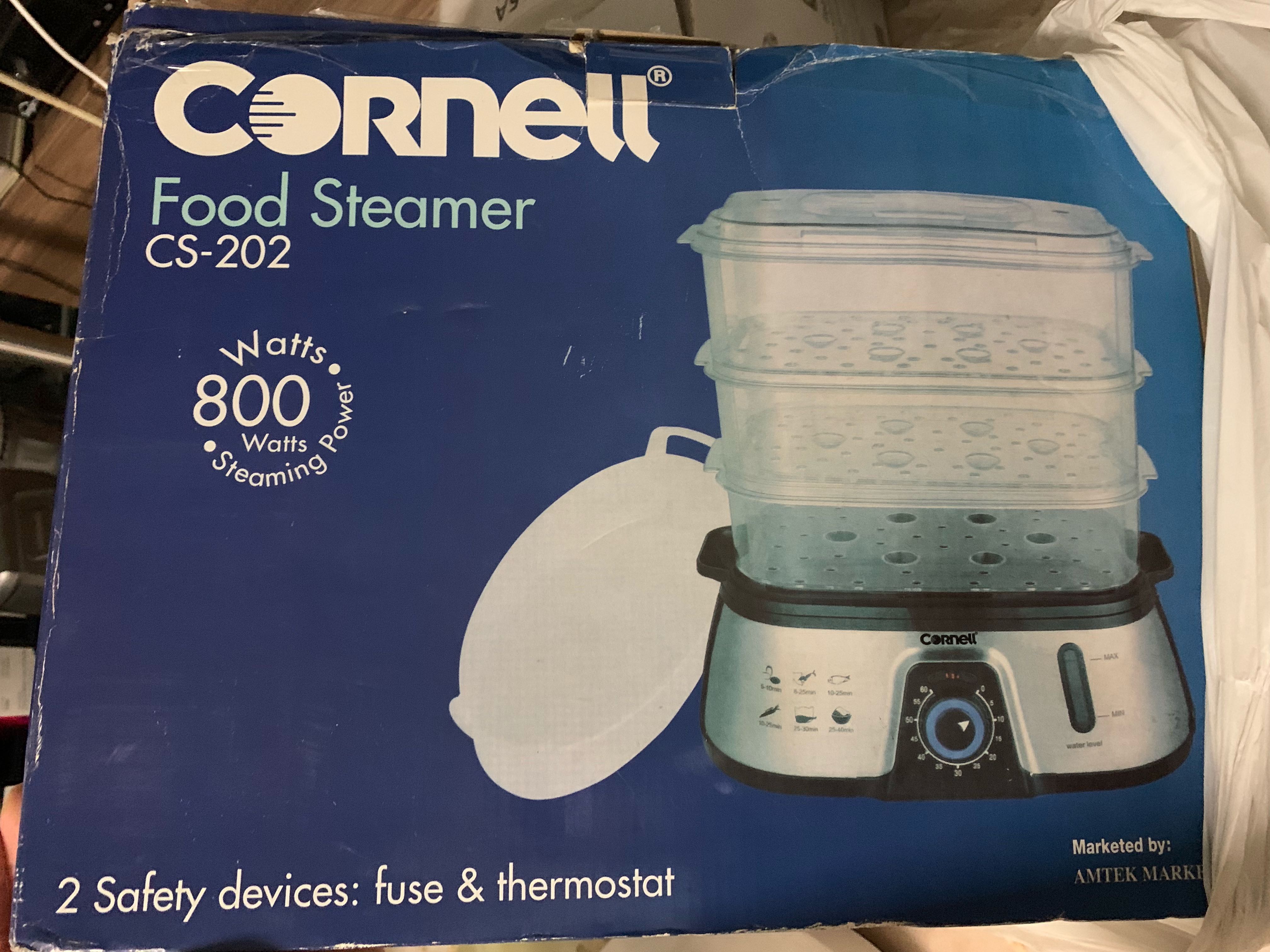 Cornell food steamer, TV & Home Appliances, Kitchen Appliances, Cookers