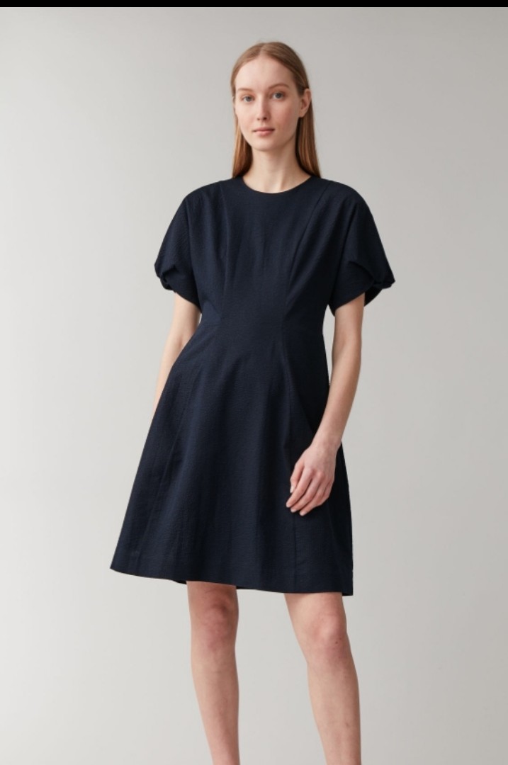 Cos seersucker dress Clearance