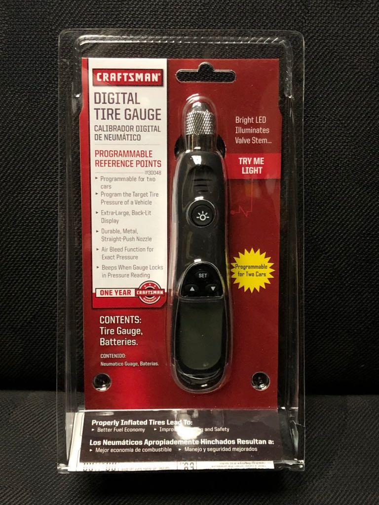 Craftsman Digital Tire Gauge, Everything Else, Others on Carousell