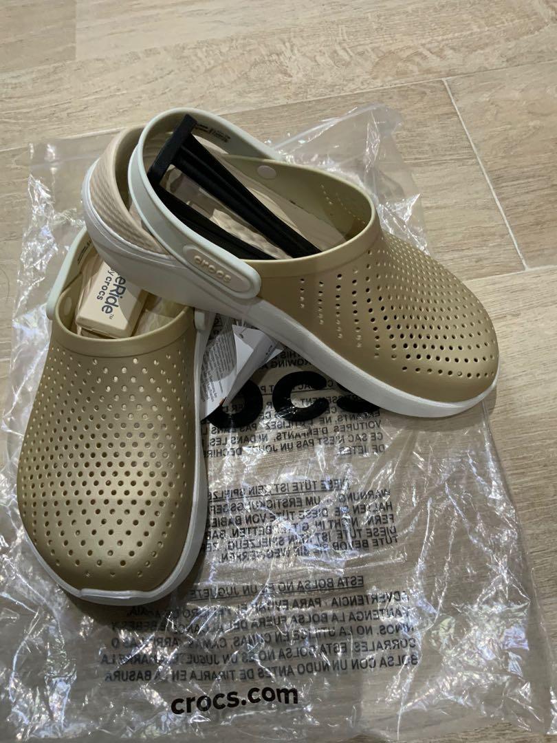Crocs literide gold deals
