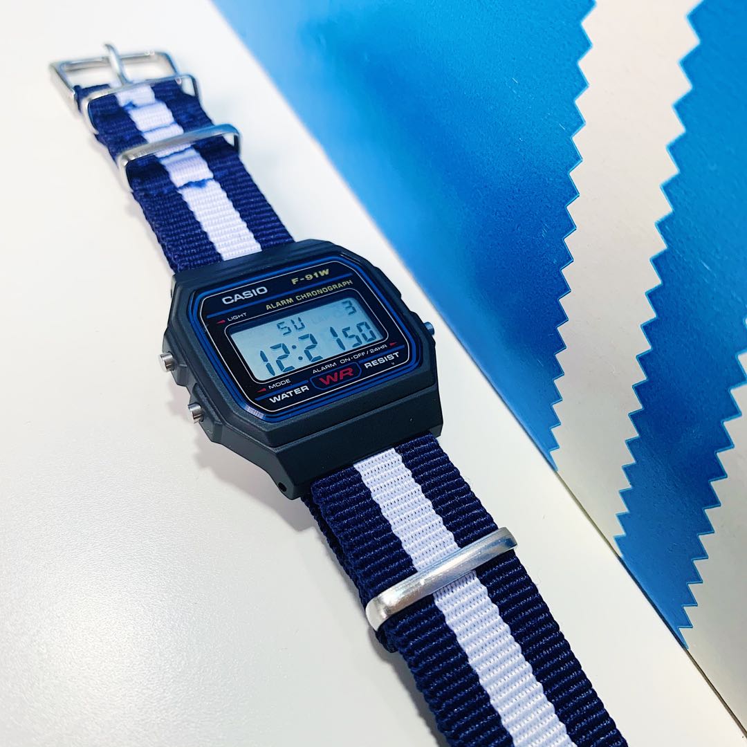 Casio shop f91 white