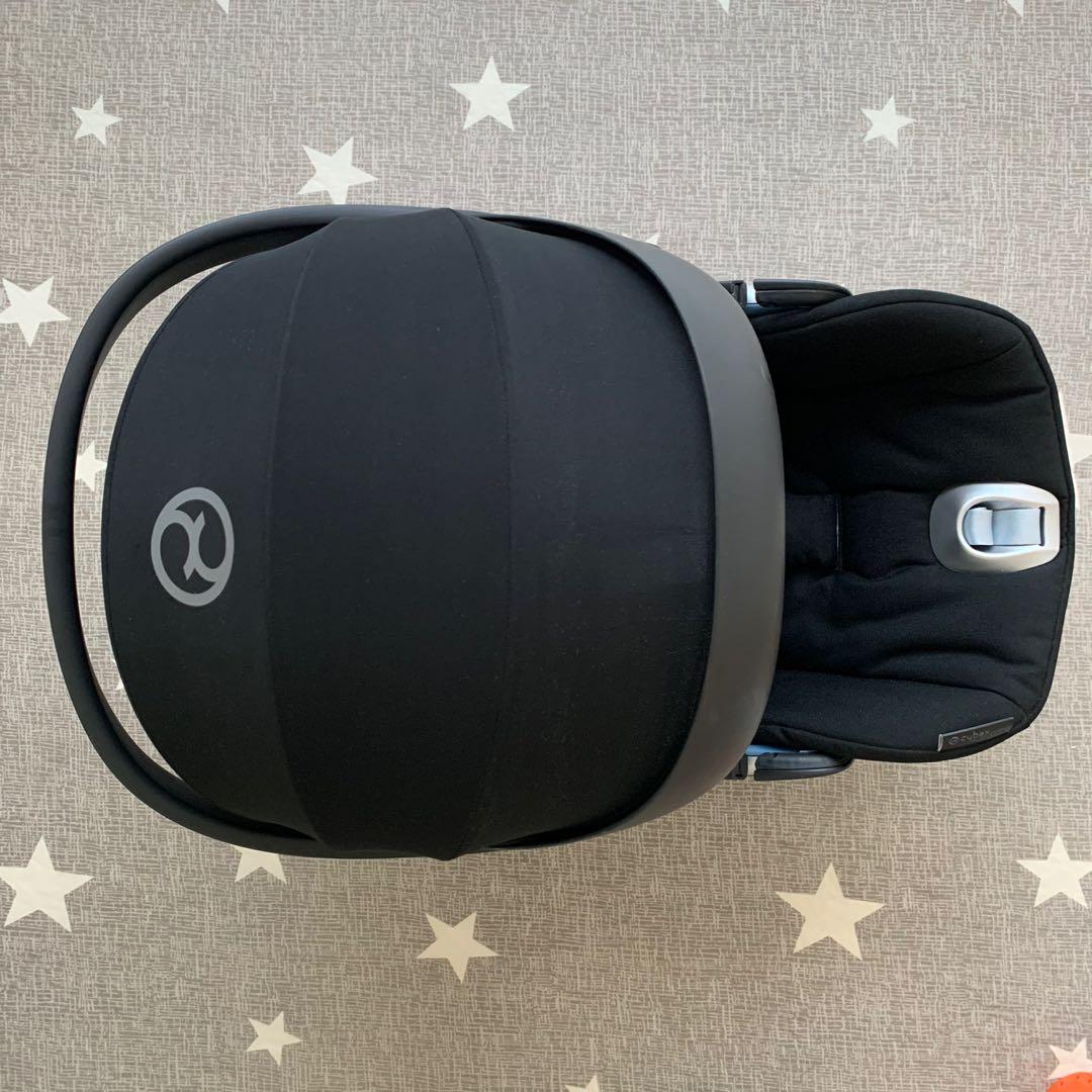 Cybex aton q plus stardust outlet black