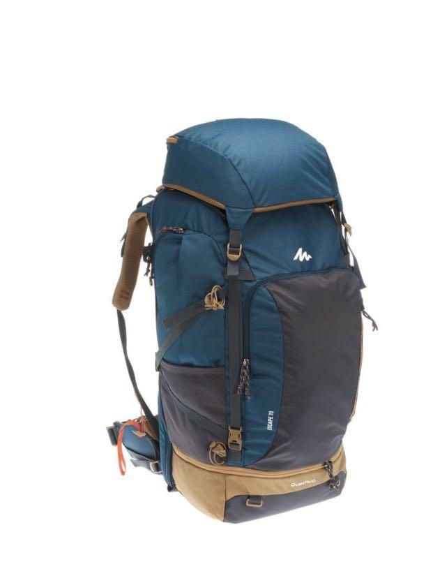 backpacking rucksack decathlon