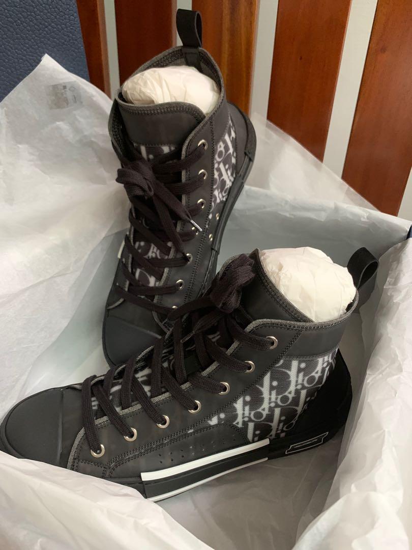 DIOR SNEAKER HIGH CUT B23, Men's Fashion, Footwear, Sneakers on Carousell