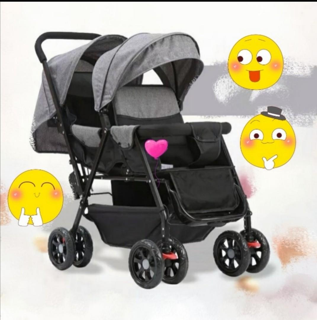 free double stroller