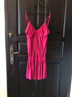 Dress mini pink fuschia body&soul
