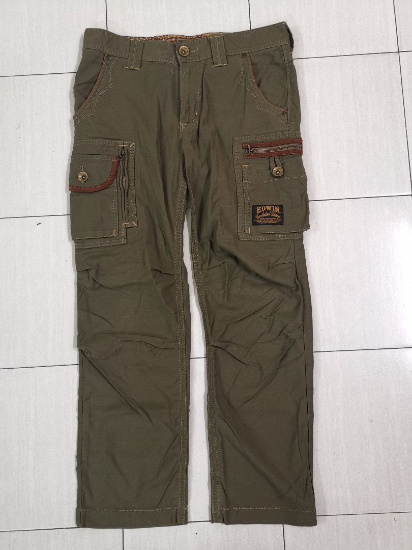 Edwin Cargo pants Men s Fashion Bottoms Trousers on Carousell