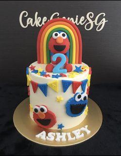 Elmo cake