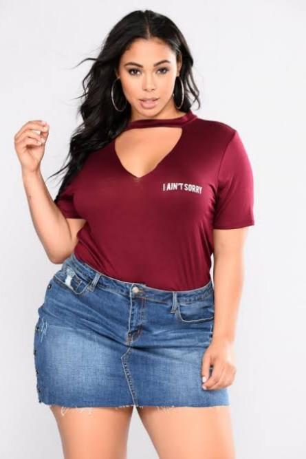 fashion nova curve tops
