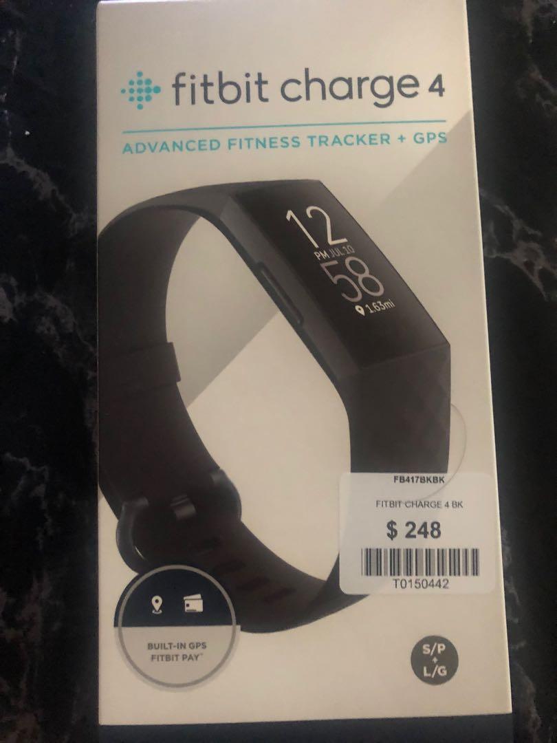 BRAND NEW FITBIT CHARGE 4, Men's 